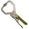 LJ-7CCSSG Lockjaw Automatic C Clamp 178mm (7in) With Swivel Pads Soft Grip Handle