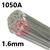 10501620T  1050 Aluminium Tig Wire, 1.6mm Diameter x 1000mm Cut Lengths - AWS A5.10 92 ER1100. 2.0kg Pack
