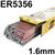 16S1005PR  Esab OK Tigrod 5356 Aluminium Tig Wire, 1.6mm Diameter x 1000mm Cut Lengths - AWS A5.10 R5356. 2.5kg Pack