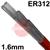 FSMU0203  312 Stainless Steel Tig Wire, 1.6mm Diameter x 1000mm Cut Lengths - AWS A5.9 ER312. 5.0kg Pack