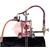 75520023  GB Cut F3 Portable Manual Flame Pipe Cutting Machine with Torch, 102 - 610mm Range OD