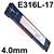 W001628  Bohler FOX EAS 4 M-A Stainless Steel Electrodes 4.0mm Diameter x 350mm Long. 2.0kg Vacpac (39 Rods). E316L-17