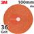 3M-89729  3M 787C Fibre Disc, 100mm Diameter, 36+ Grit, Box of 25