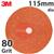 3M-89738  3M 787C Slotted Fibre Disc, 115mm (4.5
