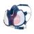 0323-0132  3M Maintenance Free Half Respirator Mask FFA1P2 R D Filters