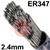 71404  Bohler Thermanit H-347 2.4mm TIG Wire 5Kg Pack, ER347