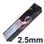 CUTNOZZ  Bohler AWS E7018-1 Low Hydrogen Electrodes 2.5mm Diameter x 350mm Long. 4.1kg Pack (186 Rods). E7018-1H4