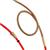 420001  Binzel Red Combination Teflon & Brass Liner for Soft Wire, 1mm - 1.2mm (3m - 5m)