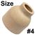 44491711  CK Ceramic Cup Size #4, 6.4mm Bore, (1/4