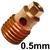 LGS2-M6-28-ST  CK Collet Body for 0.5mm (.020