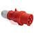 BIZ5RER-L  4 Pin 400V 16A Mains Plug (Red)