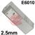 ED010283  Lincoln Fleetweld 5P+ Cellulosic Electrodes 2.5mm Diameter x 350mm Long. 22.7kg Easy Open Can. E6010