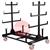 PR1  Armorgard Mobile Collapsible Pipe Rack, Certified 1 Tonne Capacity