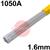 FTP350  SIF Sifalumin No.14 1050A Aluminium Tig Wire, 1.6mm Diameter x 1000mm Cut Lengths - EN ISO 18273 S AL 1070 (AL99.7). 2.5kg Pack