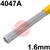 RO161625  SIF Sifalumin No.16 4047A Aluminium Tig Wire, 1.6mm Diameter x 1000mm Cut Lengths - EN ISO 17672 S AL 4047A (AlSi12) - 2.5kg Pack