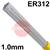 RO351001  SIFSteel 312 Stainless Steel Tig Wire, 1.0mm Diameter x 1000mm Cut Lengths - AWS A5.9 ER312. 1.0kg Pack