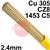 RP022401  SIF SIFREDICOTE No 2 2.4mm Tig Wire, 1.0kg Pack - EN 1044: CU 305, BS: 1845: CZ8 1453 C5