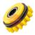 0700025518  Kemppi Compressing Feed Roll. 1.4mm to 1.6mm knurled  Yellow