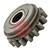 0700025544  Kemppi Dura Torque 400 Compressing Feed Roll. 2.0mm knurled  V Groove. Grey