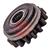 3400000002WC  Kemppi Dura Torque 400 Compressing Feed Roll. 2.4mm knurled  V Groove. Black