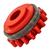 KP3424-6  Kemppi Red U-Groove Feed Roller For 1.0mm Aluminium