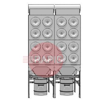 0000100852  Plymovent MDB-16 MultiDust Bank  Cerntral Filter System Package