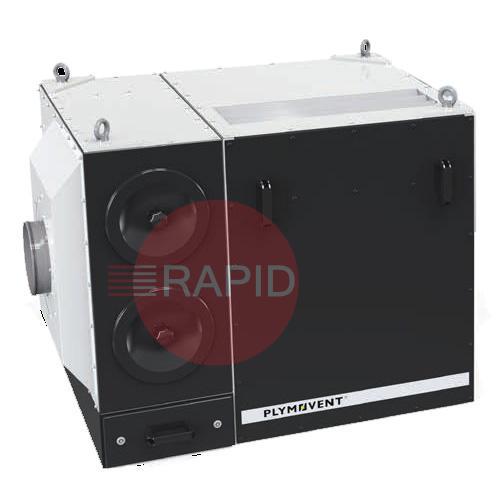 0000104084  Plymovent MDB-2/COMPACT Multi Dust Bank Central Filter System with Integrated Fan, 230v/3ph/60Hz