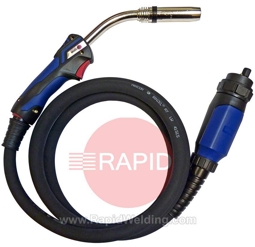 0140530  Binzel MB36 Evo Pro Mig Torch with 4M Cable and Euro Connection