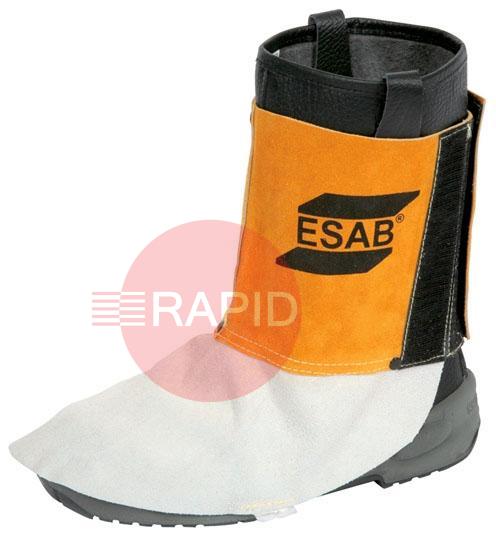 0700010008  ESAB Leather Gaiters (Pair) EN ISO 11612, EN 11611