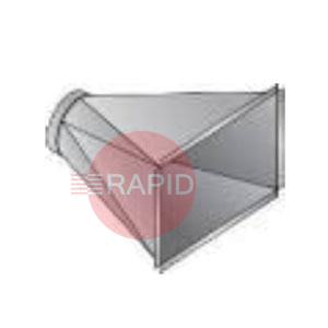 0717030130  Plymovent RP-450.100 Connecting piece 2 x SFE-50 to ducting Ø 450 mm