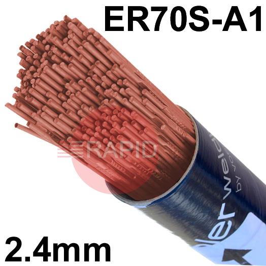 10202  BÖHLER DMO-IG 2.4mm Steel TIG Wire, 5Kg Pack - AWS A5.28 / SFA-5.28 ER70S-A1