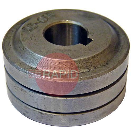 156053051  Drive roll, 0,6 / 0,8 mm / V-groove (2 required)