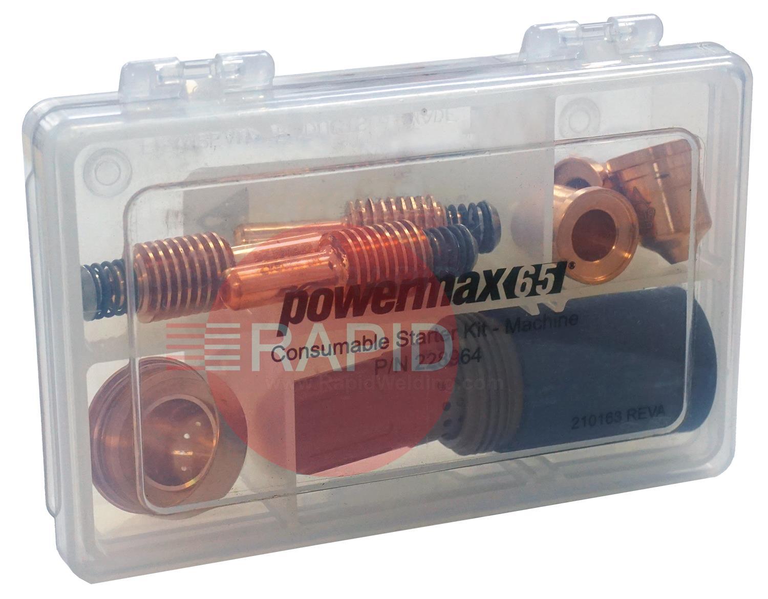 228964  Hypertherm Powermax 65 Mechanised Consumable Starter Kit