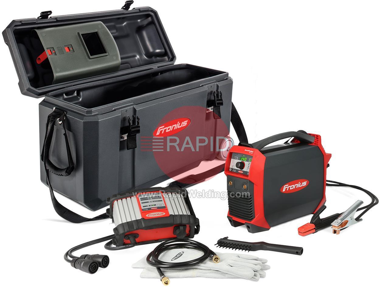4,075,200,850  Fronius - AccuPocket 150 Battery Powered Arc Welder Package with Case, 230v