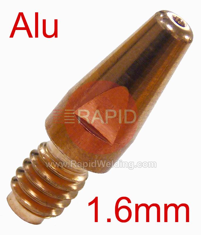 42,0001,4752,10  Fronius - Contact tip 1.6mm / M8 x 1.5 / 10mm x 32mm / Aluminium (Pack Of 10)