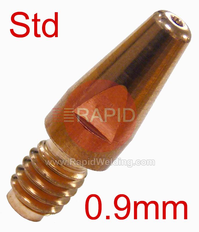 42,0001,6465,10  Fronius - Contact tip 0.9mm / M8 x 1.5 / 10mm x 32mm (Pack Of 10)