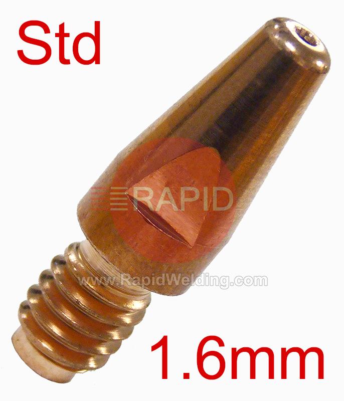 42,0001,6469,10  Fronius - Contact tip 1.6mm / M8 x 1.5 / 10mm x 32mm (Pack Of 10)