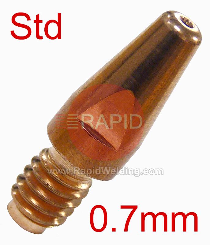 42,0001,6482,10  Fronius - Contact tip 0.7mm / M8 x 1.5 / 10mm x 32mm (Pack Of 10)
