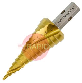 505040-0320  HMT VersaDrive Impact Electrical Sizing Step Drill, 4-32mm