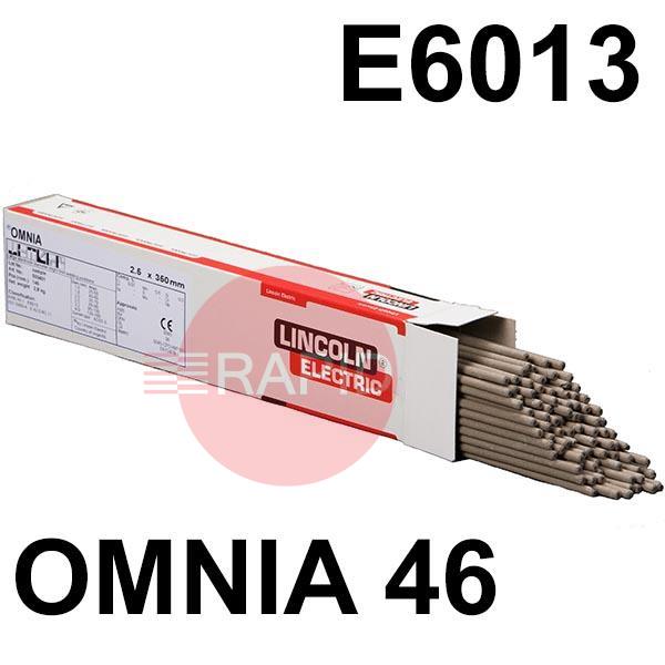 6090XX  Lincoln Omnia 46, Rutile Electrodes, E6013