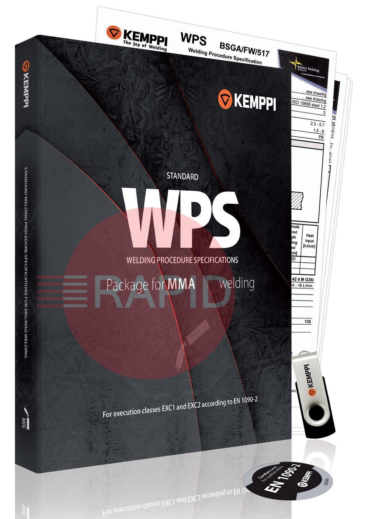 6800002  Kemppi Universal WPS Package for MMA (Suitable with all welding machine brands)