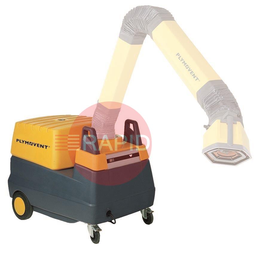 7022110000  Plymovent MFD Mobile Welding Fume Extractor with disposable filter, 230v (Requires Extraction Arm)