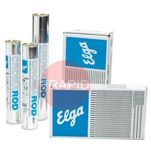 74522500  Elga Cromarod Duplex Electrodes, 2.5mm Diameter x 300mm Long, 7.5Kg Carton (Contains 3 x 2.5Kg 138 piece Packs)