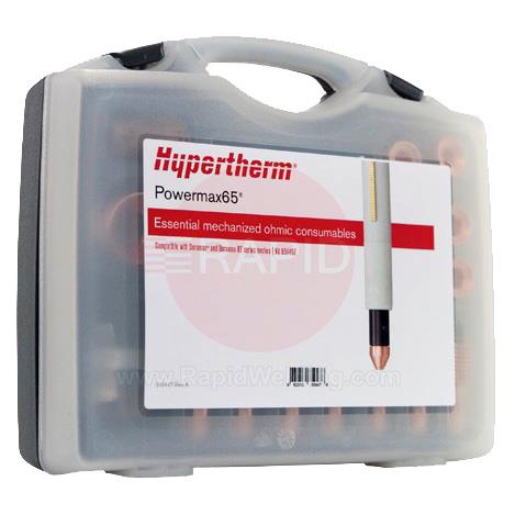 851467  Hypertherm Essential Mechanised Ohmic-Sensed Cutting Consumable Kit, for Powermax 65