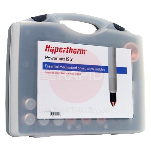 851476  Hypertherm Essential Mechanised Ohmic-Sensed Cutting Consumable Kit, for Powermax 125