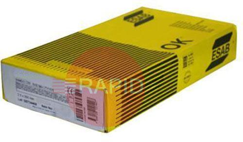 8628324030  ESAB OK 14MnNi, 3.2 x 450mm Electrodes 13.2Kg Carton (Contains 6 x 2.2Kg Packs)  (OK 86.28) EFeMn-A