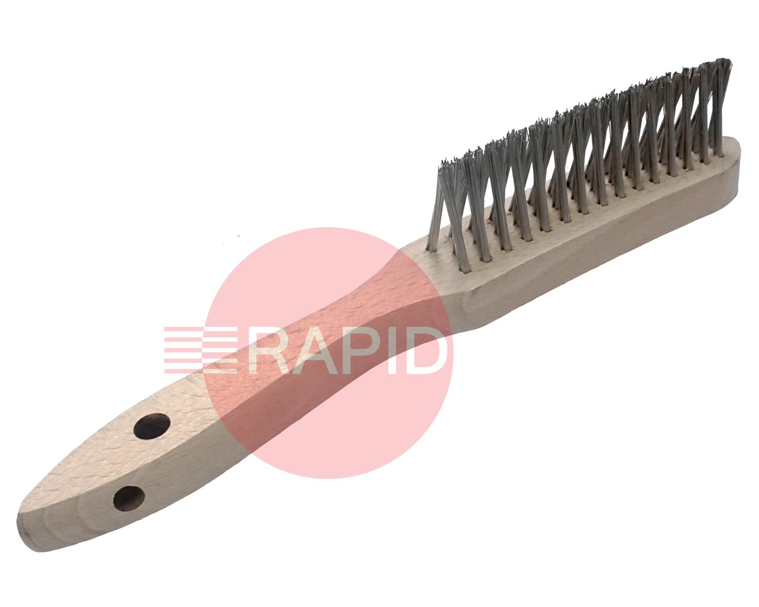 B55CS  Wire Brushes Converging Stainless Steel 3 Row