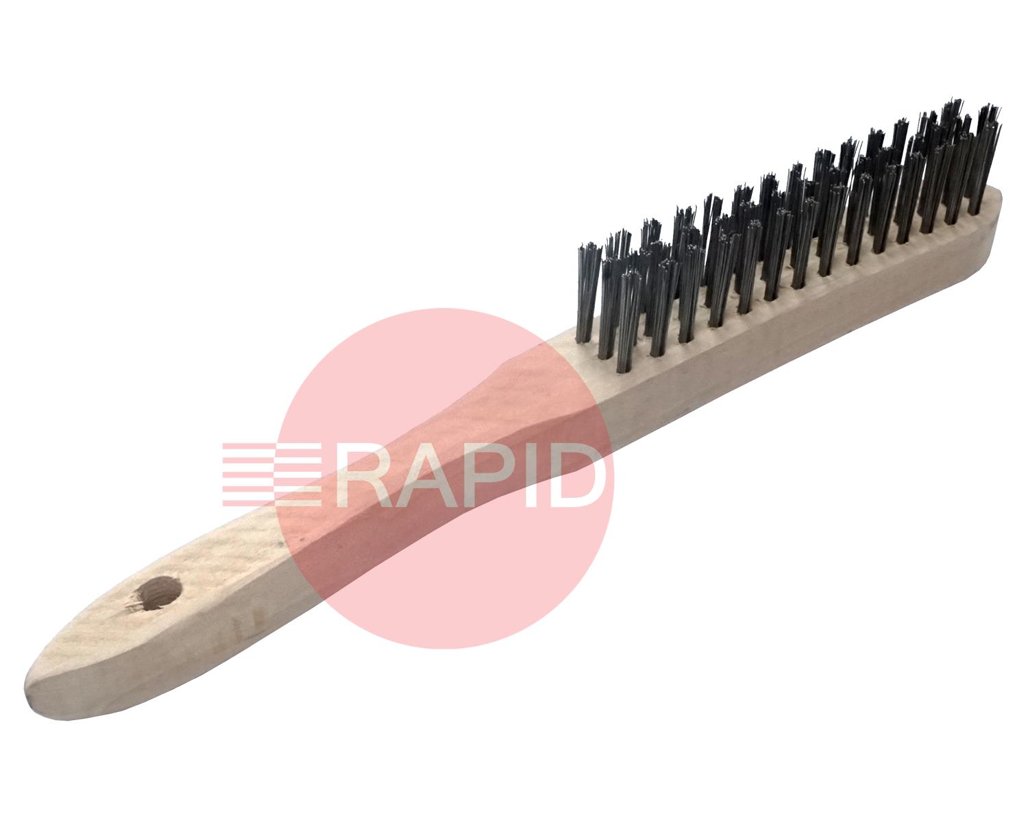 B55M3  Wire Brushes Steel 3 Row