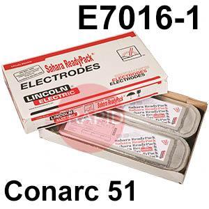 Conarc-51-SRP  Lincoln Electric Conarc 51, Low Hydrogen Electrodes, E7016-1 H4R