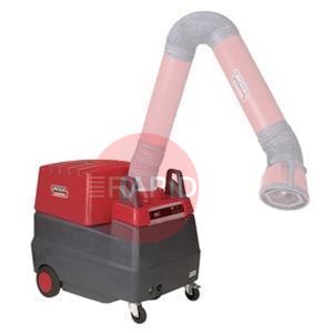 EM7032400700  Lincoln Mobiflex 200-M Mobile Fume Extractor (Machine Only, Arm Not Included) - 230v
